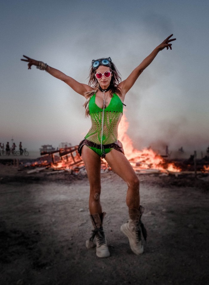 Faces of the festival & la Burning Man & raquo;
