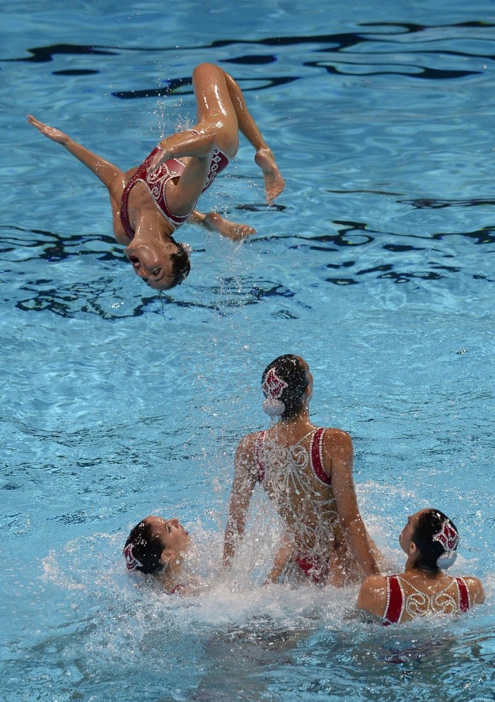 The brightest photos of the World Championship in Aquatics 2013