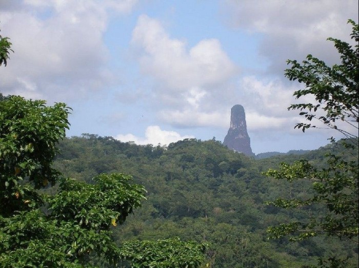 Peak of the Great Dog in Sao Tome