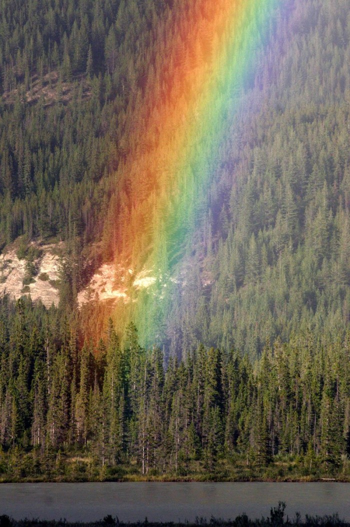Where the rainbow ends
