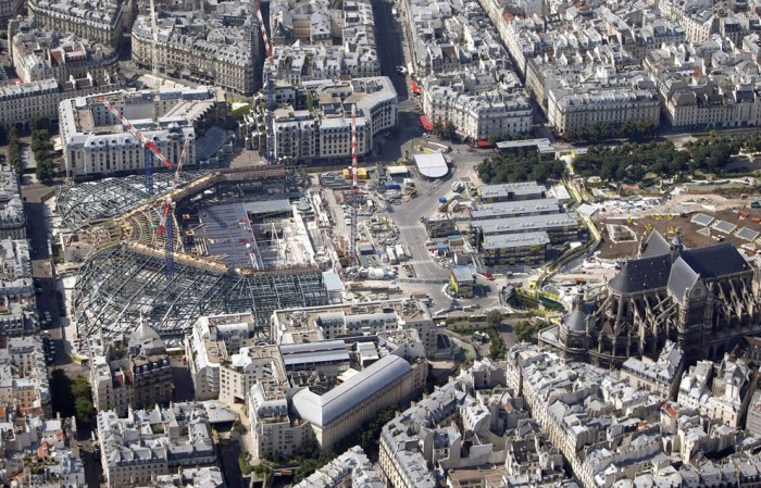 Paris from a bird's eye view