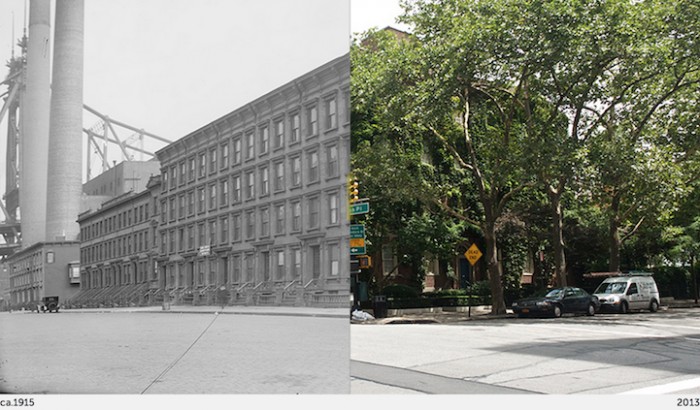 New York then and now