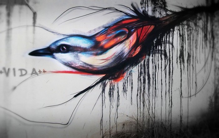 Bird Street Art L7M