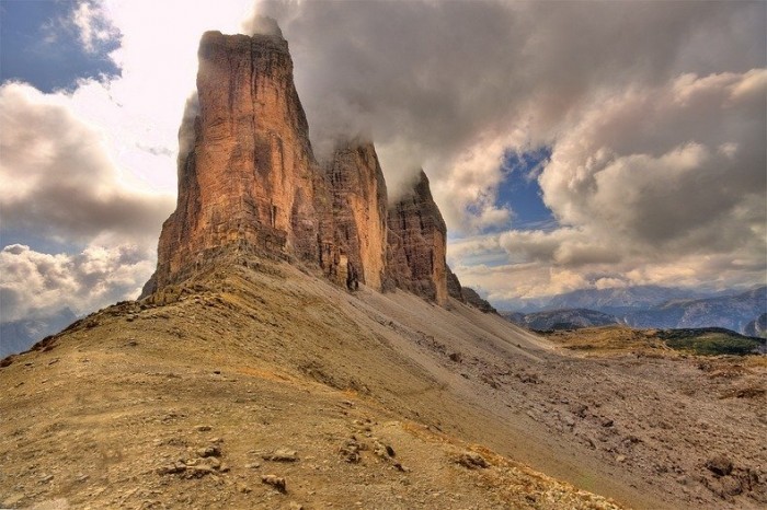 Three peaks of Lavaredo