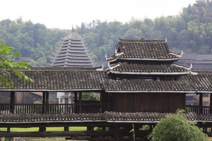 Bridges of rain and wind in China