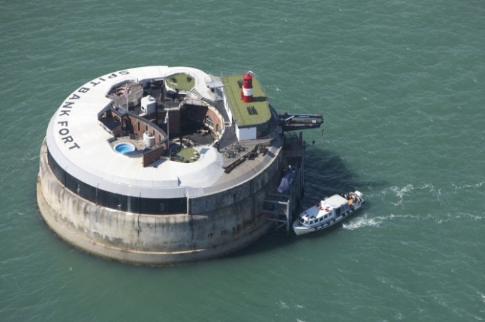 Luxury hotels from abandoned sea forts