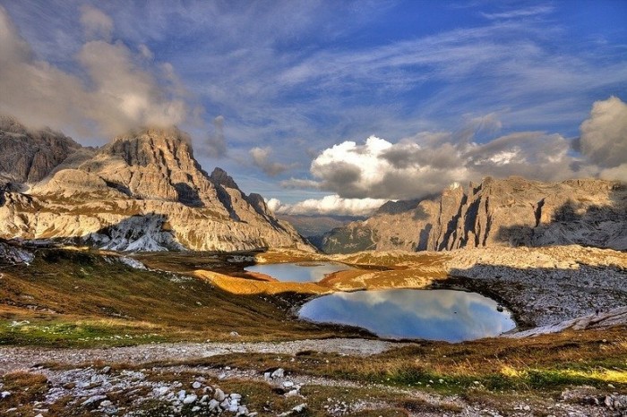 Three peaks of Lavaredo