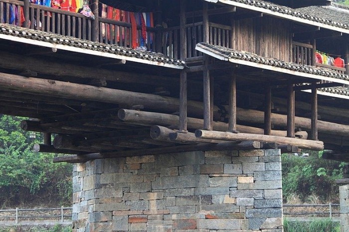 Bridges of rain and wind in China