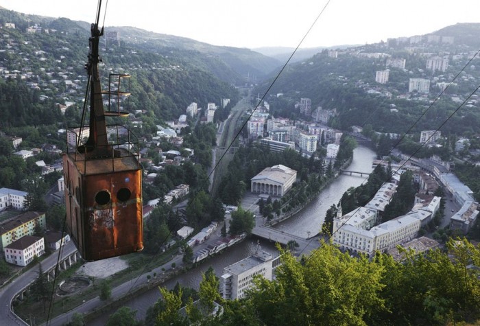 Chiatura & the city of the cable car and manganese