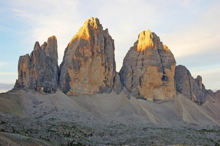 Three peaks of Lavaredo
