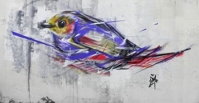 Bird Street Art L7M