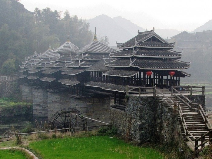 Bridges of rain and wind in China