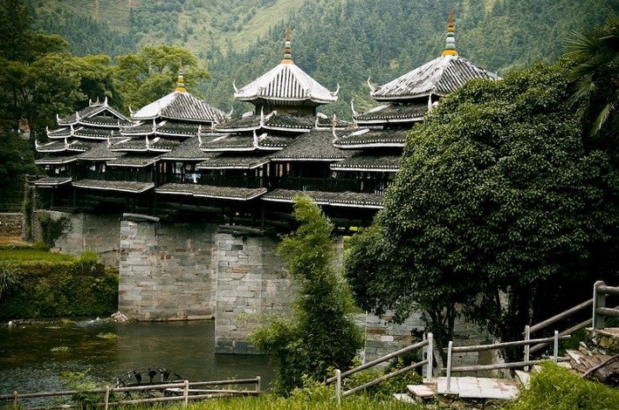 Bridges of rain and wind in China