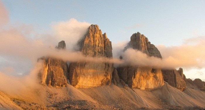 Three peaks of Lavaredo