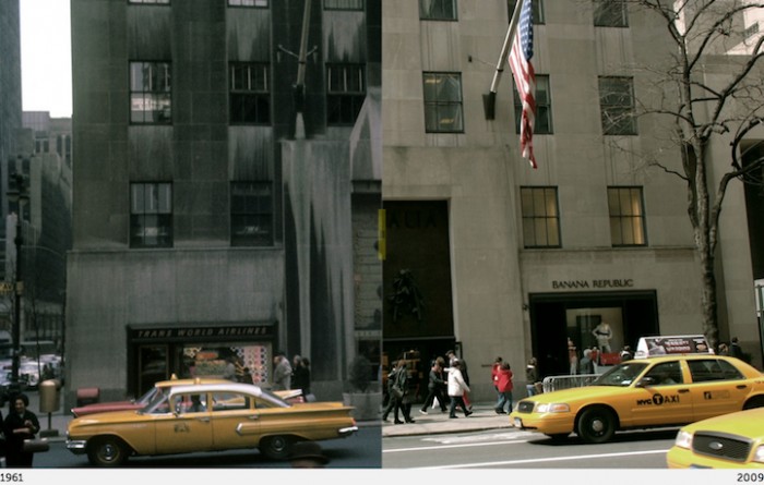 Нью-Йорк тогда и сейчас