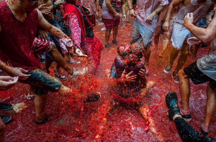 Фестиваль «La Tomatina 2013»: сделай все красным