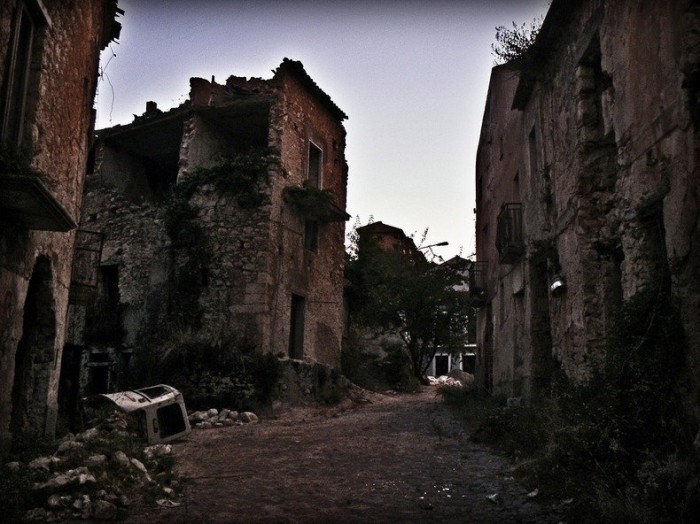 Ghost towns in Italy