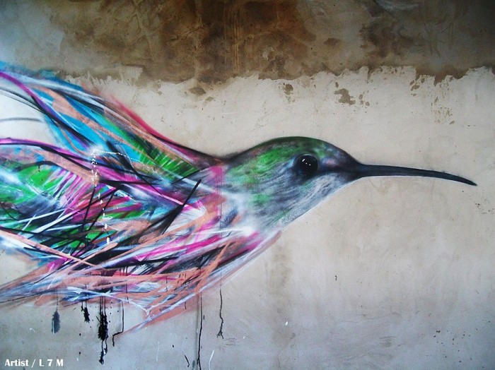 Bird Street Art L7M