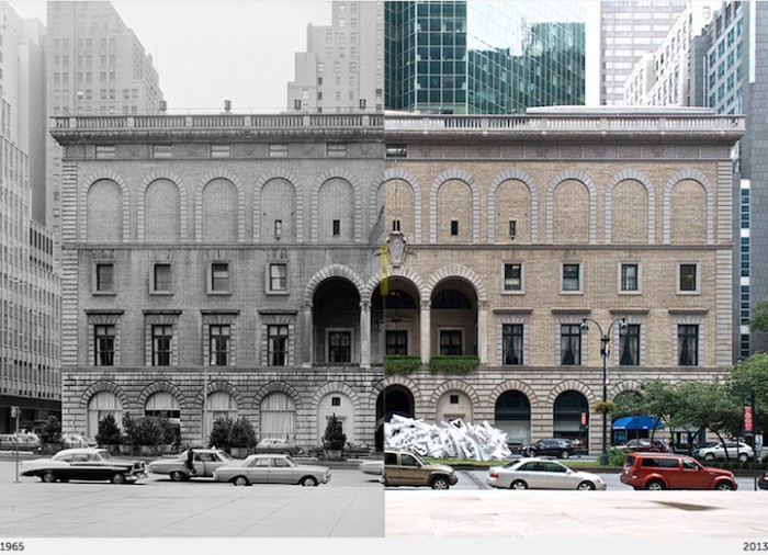 New York then and now