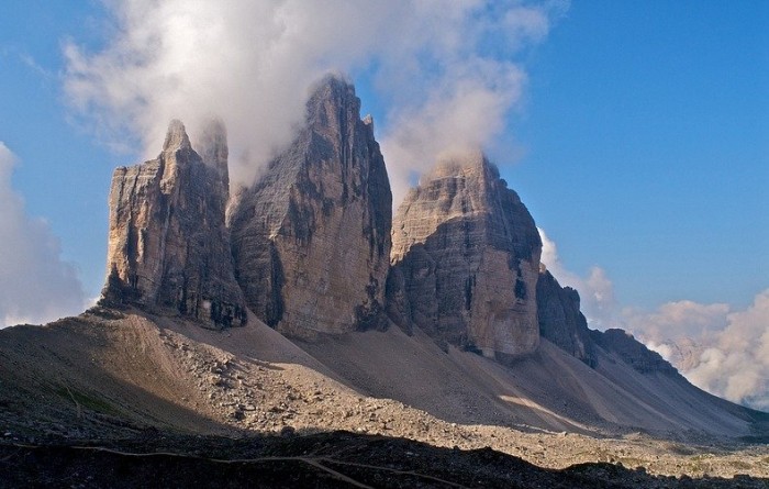 Three peaks of Lavaredo