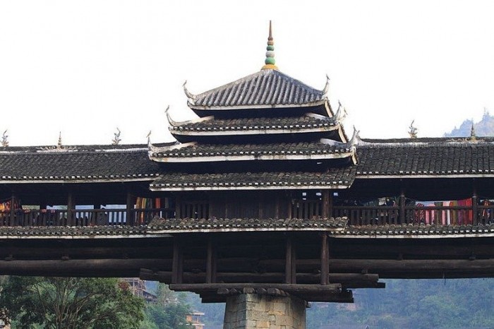 Bridges of rain and wind in China