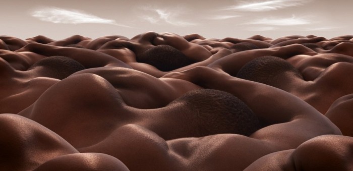 Landscapes of Carl Warner's human bodies