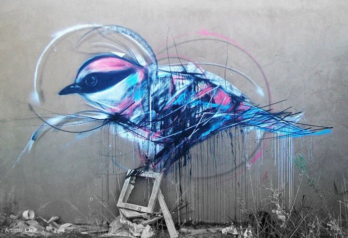 Bird Street Art L7M