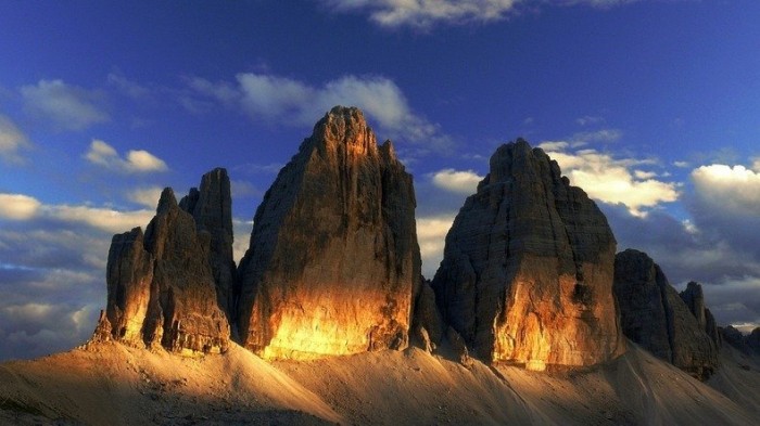 Three peaks of Lavaredo