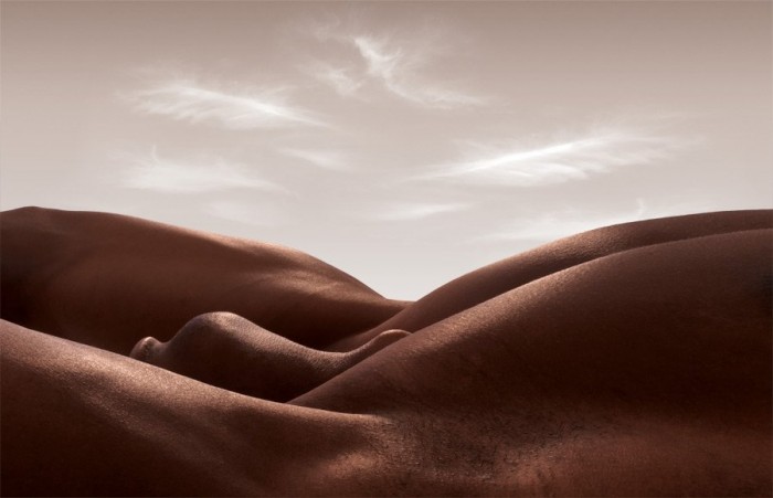 Landscapes of Carl Warner's human bodies