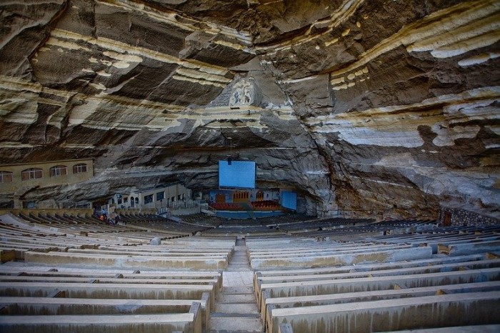 Cave Temple in Egypt