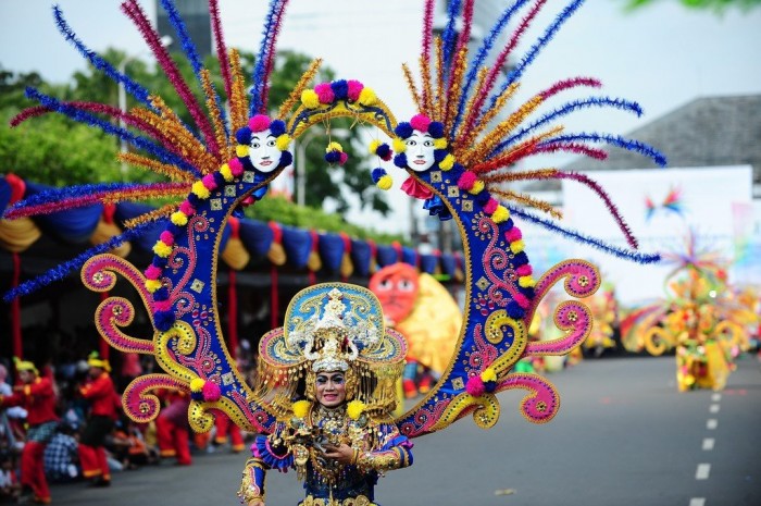 Карнавал моды «Jember Fashion Carnaval» в Индонезии