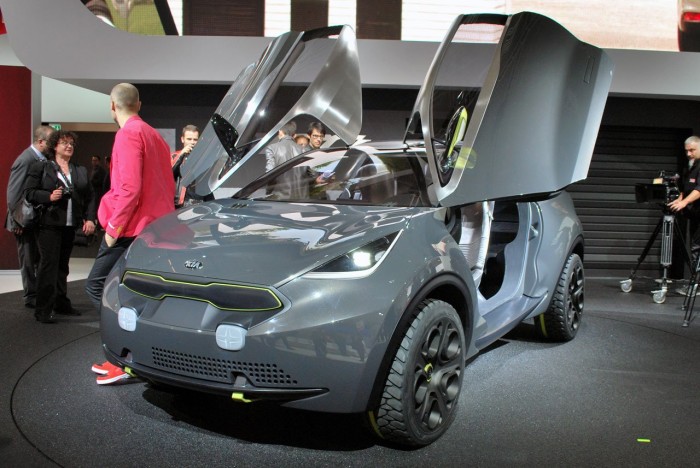 The car showroom in Frankfurt 2013: the future today