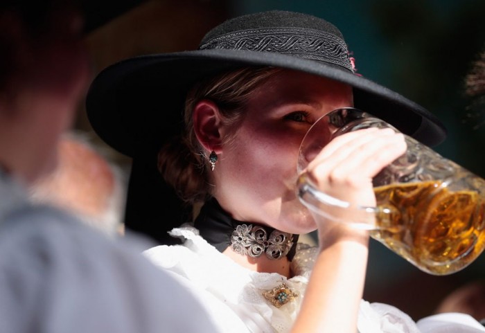 В Германии открылся очередной пивной фестиваль «Oktoberfest»