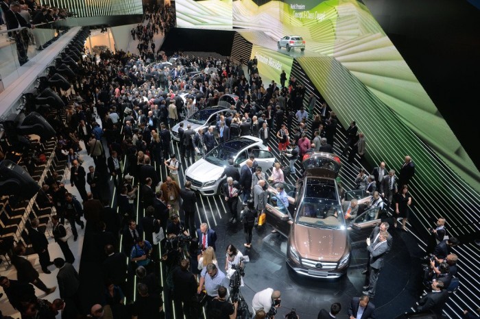 The 65th Frankfurt Auto Show is open