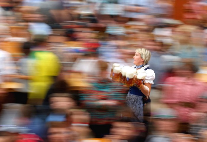 В Германии открылся очередной пивной фестиваль «Oktoberfest»