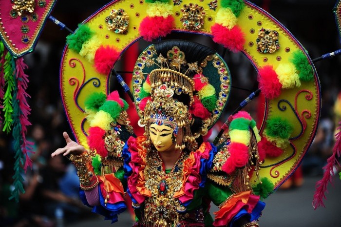 Карнавал моды «Jember Fashion Carnaval» в Индонезии