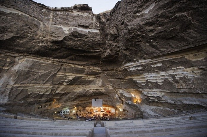 Cave Temple in Egypt