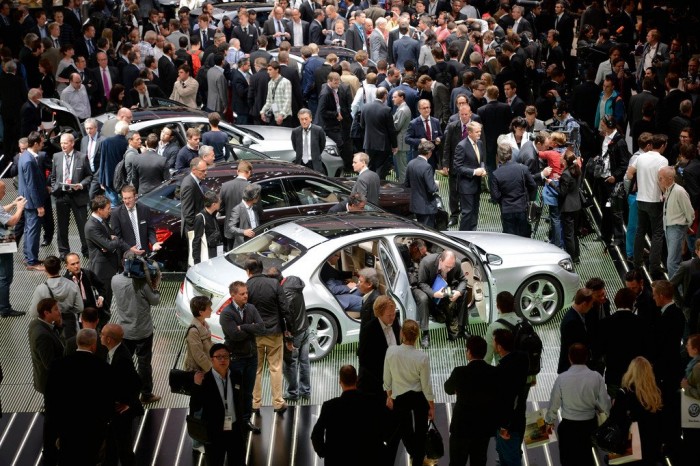 The 65th Frankfurt Auto Show is open
