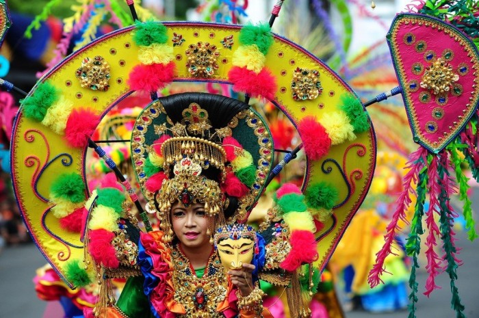 Карнавал моды «Jember Fashion Carnaval» в Индонезии