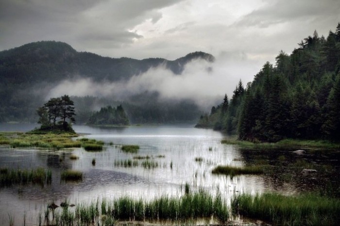 Медитативные пейзажи Норвегии