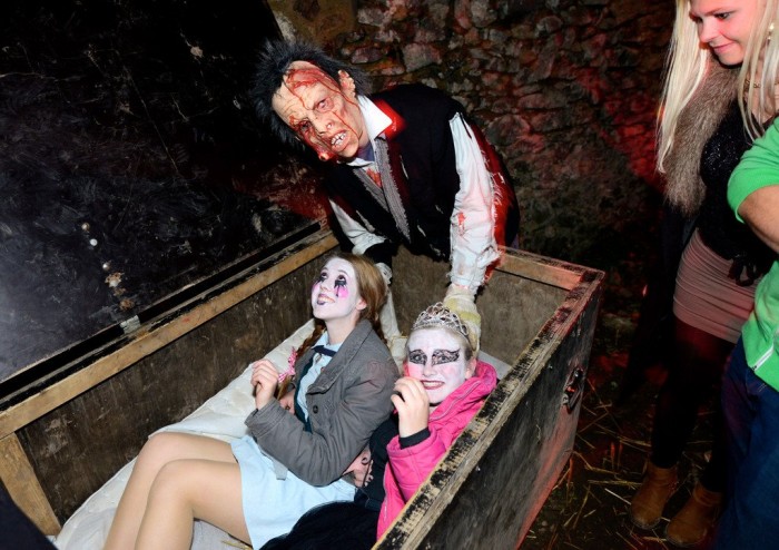Halloween Celebration in the Castle of Frankenstein