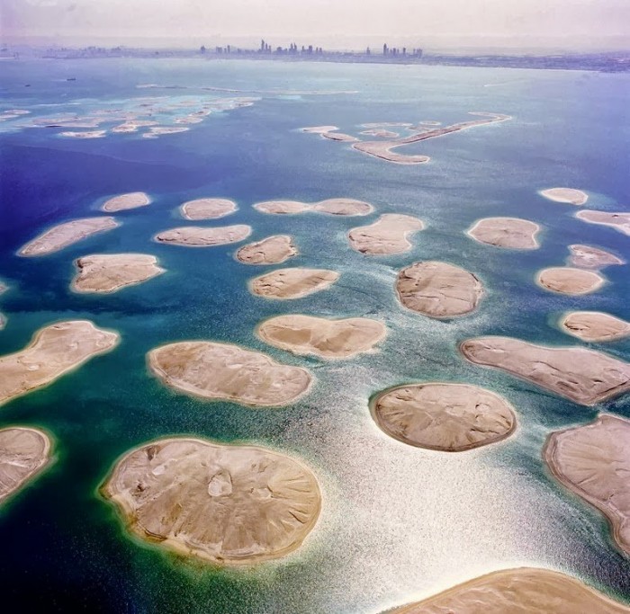 Scaled artificial archipelago &