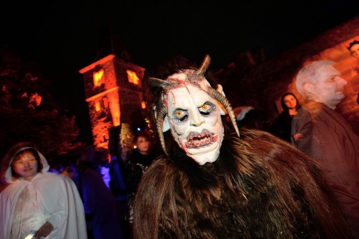 Halloween Celebration in the Castle of Frankenstein