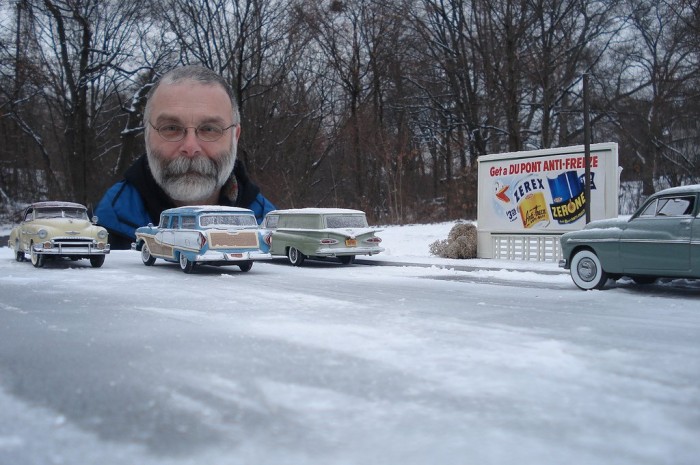 Recreating the past with a forced perspective