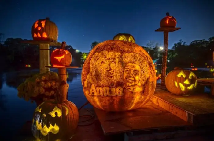Тыквенные фонари проекта «Passion for Pumpkins»