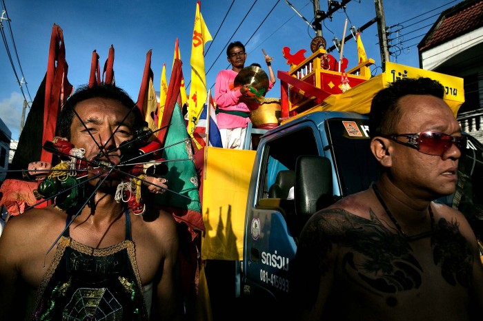 Festival of Vegetarians in Thailand