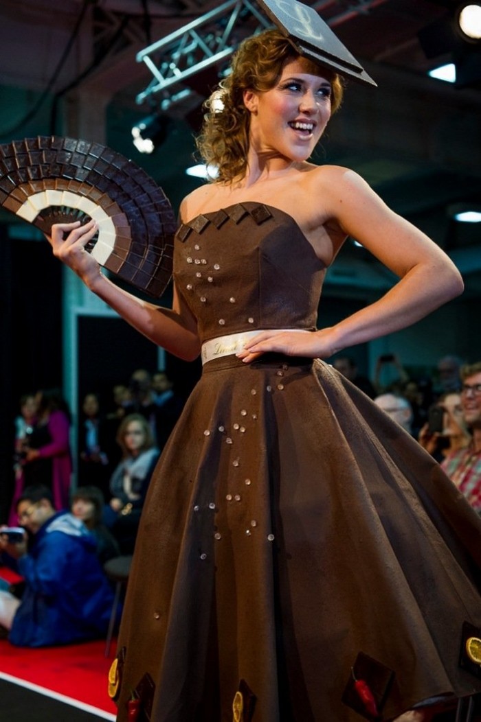 Праздник красоты и сладостей «London Chocolate Fashion show 2013»