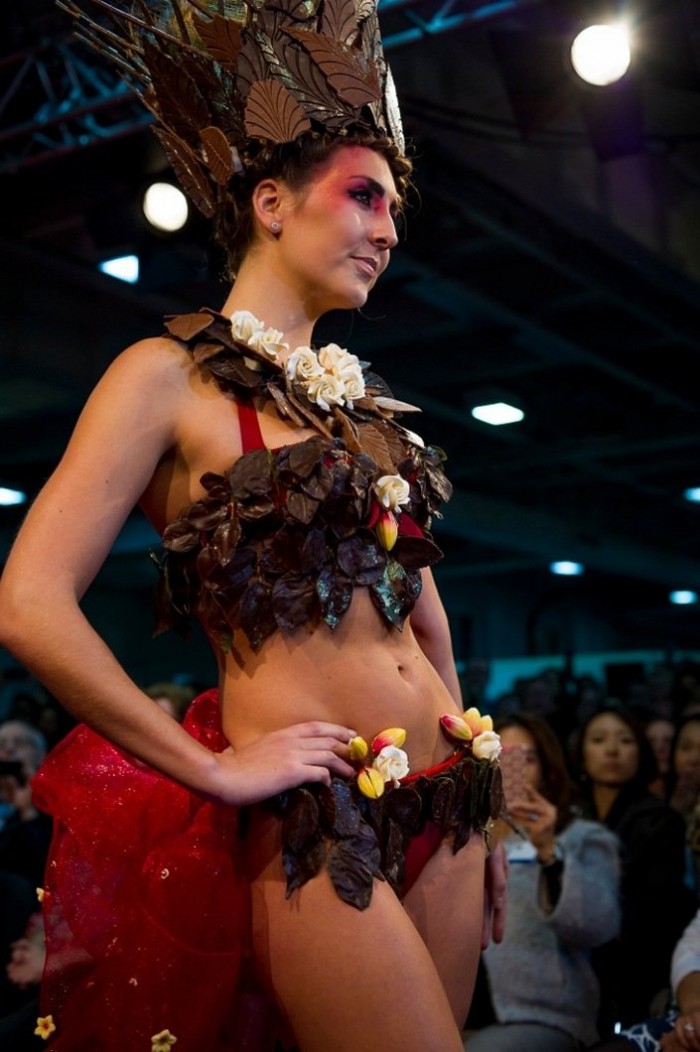 Праздник красоты и сладостей «London Chocolate Fashion show 2013»