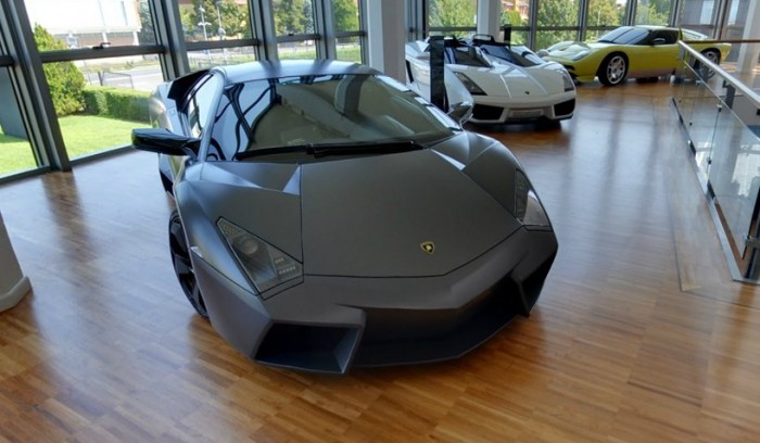 Virtual tour of the Lamborghini Museum