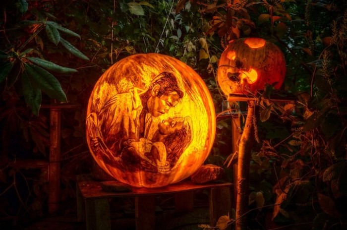 Тыквенные фонари проекта «Passion for Pumpkins»